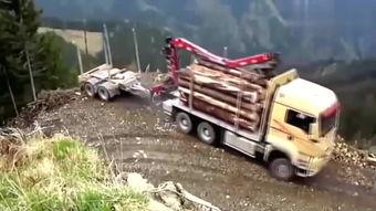 中国国产卡车国外翻车视频,中国国产卡车翻车事故现场直击